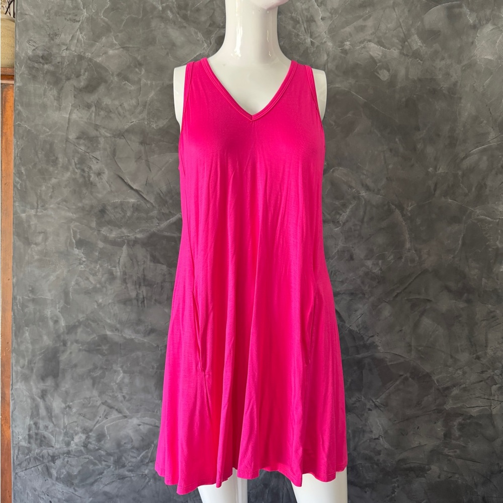 Trina Turk Vibrant Pink Sleeveless Dress